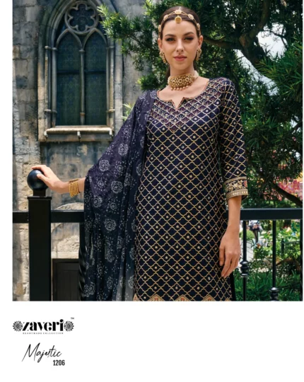 Zaveri Majestic Readymade Dress