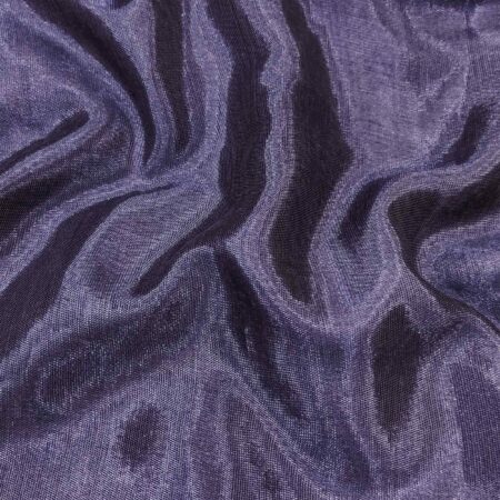 Purple Woven Chanderi Silk Dress Material - Image 3