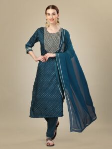 Morpich Fully Stitched Kurti Pant Dupatta Design No 1109