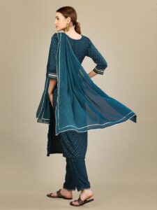 Morpich Fully Stitched Kurti Pant Dupatta Design No 1109 - Image 2