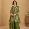 AASHIRWAD CREATION Tanvi Stitched Premium Chinnon Silk Catalog - Design Number 1