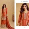 AASHIRWAD CREATION Tanvi Stitched Premium Chinnon Silk Catalog - Design Number 3