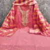 AHANA Design with Simmer Silk Booti Kodding Squance Work Top and Chandeii Silk Dupatta - Design Number 2
