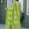 Fully Stiched Cotton Kurti Pant Dupatta Design 2029 Parrot - Design Number 3