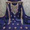 Nagin Vichitra Silk Multi Work Dress Material - Design Number 1