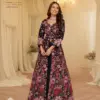 Roop 2PC Set Premium Real Georgette Heavy Embroidered | ER - Design Number 4