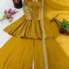 ZSR-3134 Women's Ethnic Wear Crunchy Silk Set | Embroidery - Design Number 8
