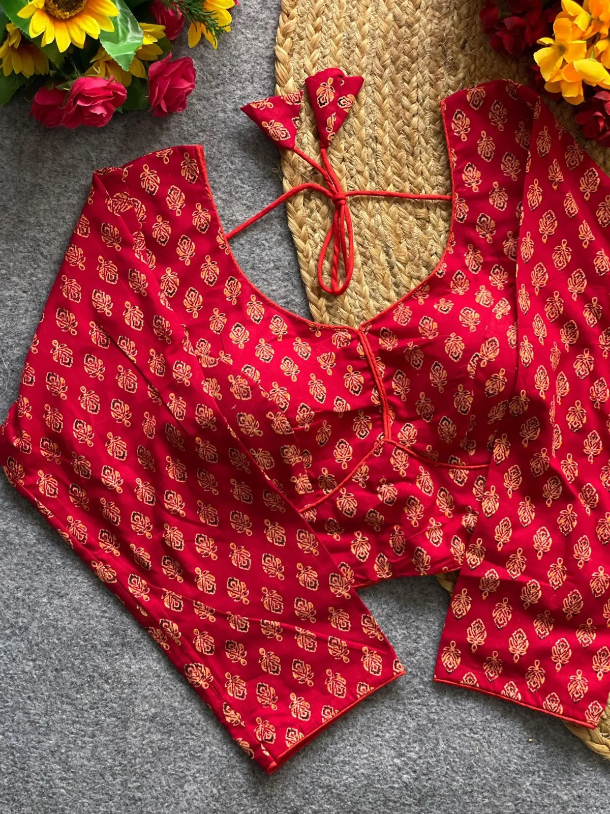 Ajrakh Sabyasachi Blouse